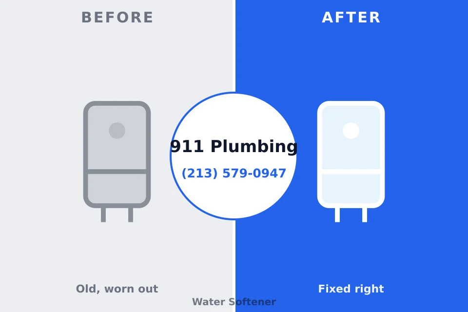 Before and after: plumbing repair Mount Vernon, MD